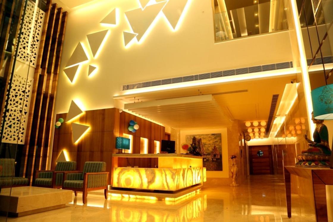 Kvm Hotels Srirangam Tiruchirappalli ภายนอก รูปภาพ